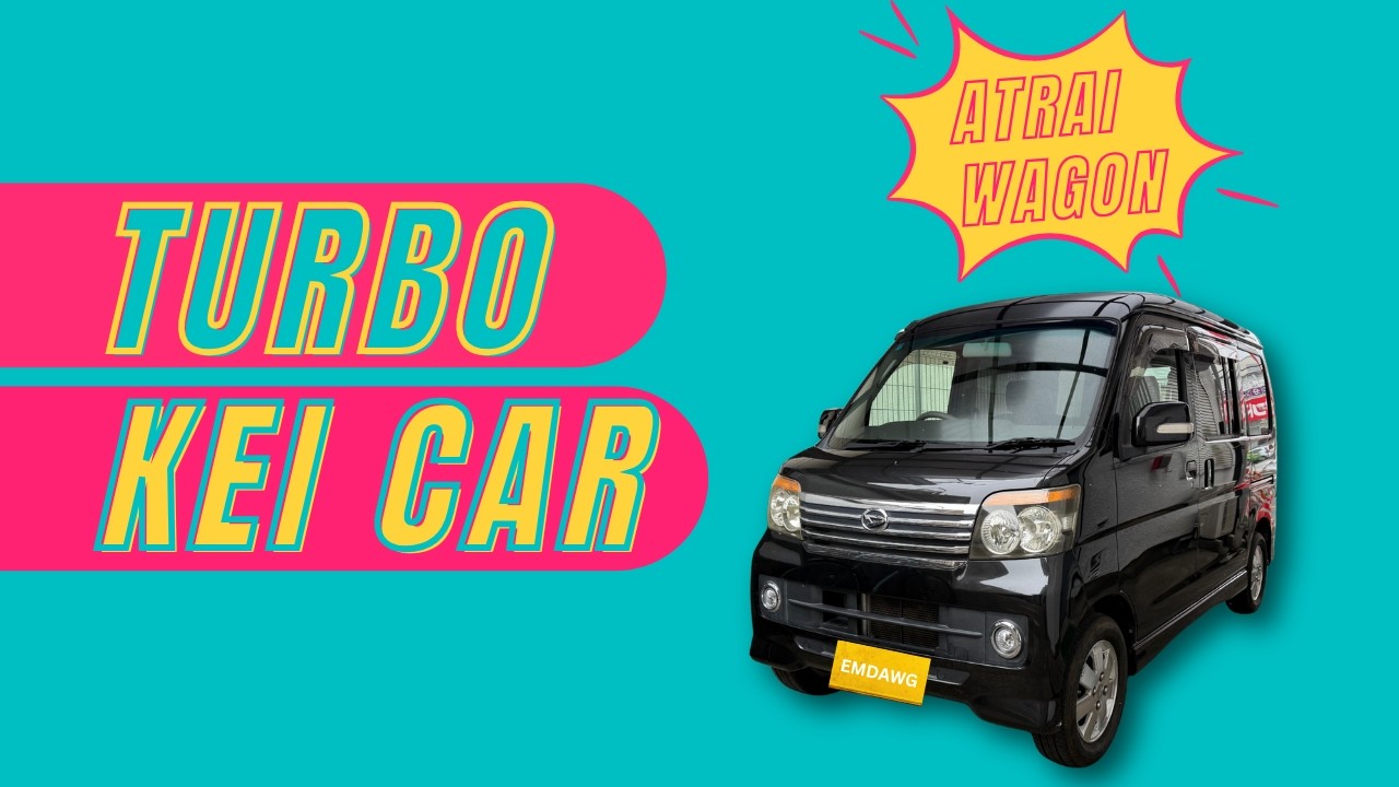 My First Kei Car in Japan 🇯🇵 (Atrai Wagon Turbo)