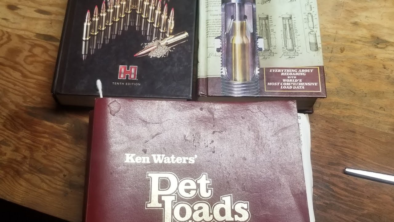 Reloading manuals for beginners - YouTube