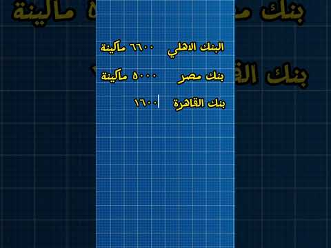 اكتر بنك عنده ماكينات  في مصر البنك المركزي البنوك البنك الاهلي المصري  
