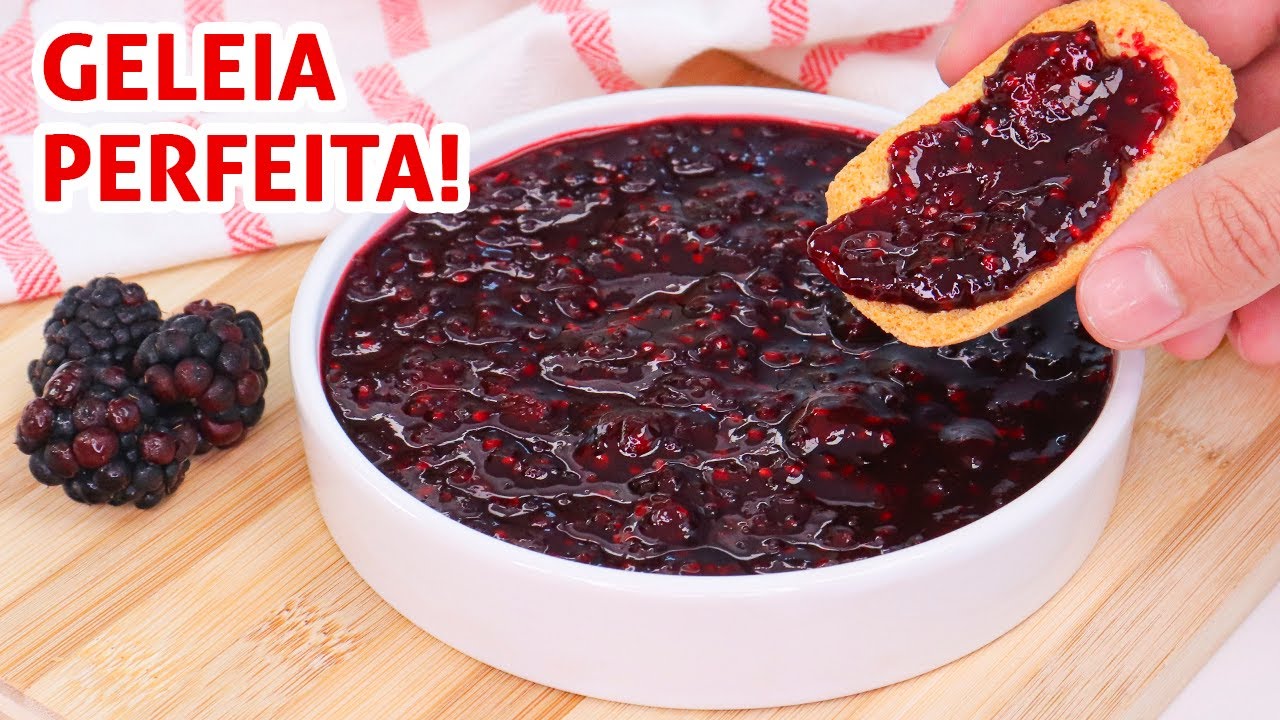 GELEIA DE AMORA SIMPLES E FÁCIL | Receita