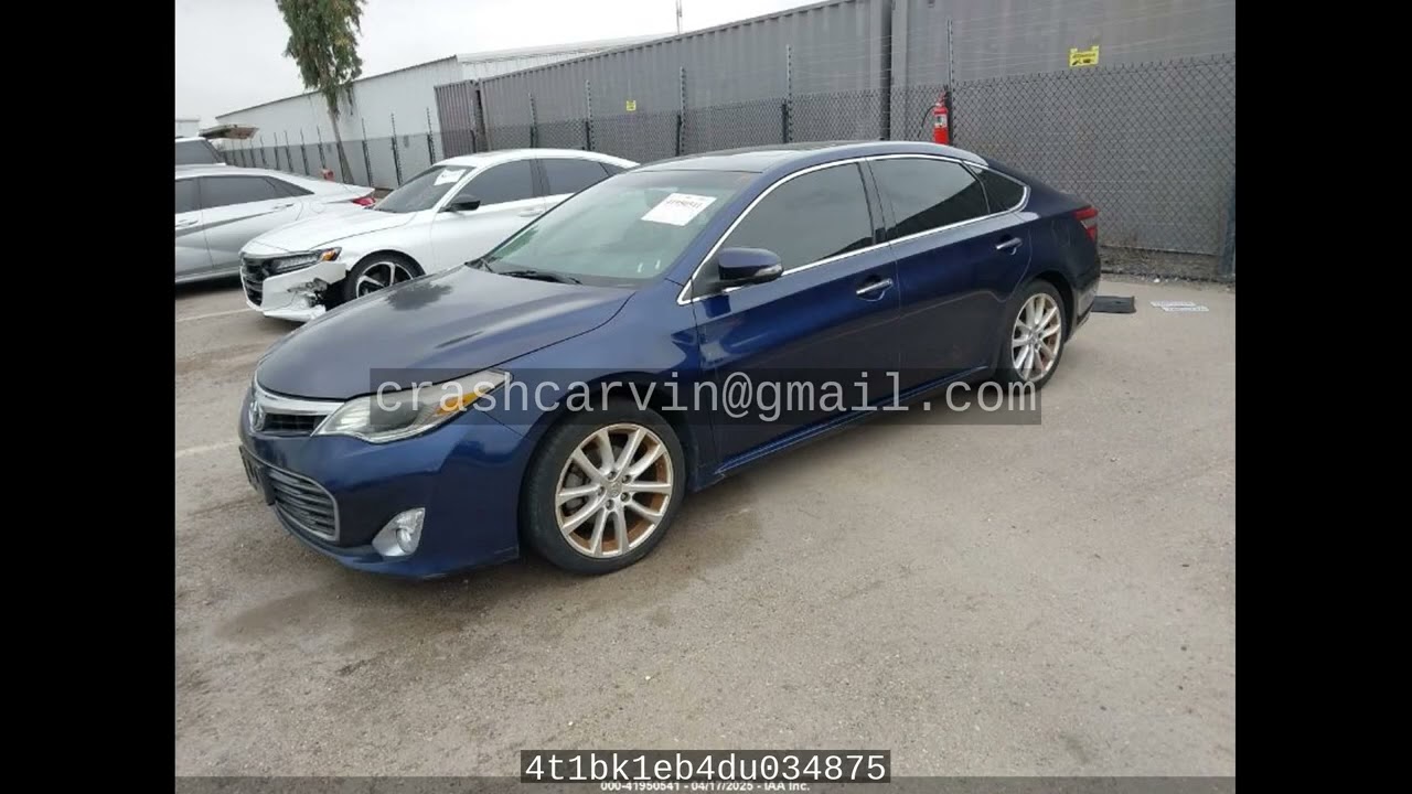 4t1bk1eb4du034875 - Toyota avalon limited 2013