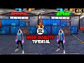 IPHONE HIGH QUALITY TUTORIAL IN FreeFire 4K QUALITY EDIT LIKE MX4YT33 IN 2025