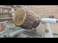 A cracking oak experiment  woodturning project