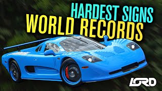 Forza Horizon 4 - NEW HARDEST WORLD RECORDS (Mosler MT900S - Danger Signs) JUMP RECORDS - chapter 01