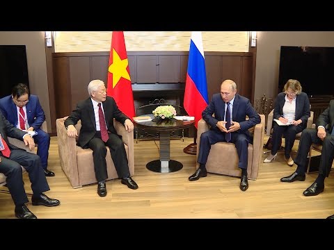Video Tổng Bí thư Nguyễn Phú Trọng hội đàm với Tổng thống... - youtube