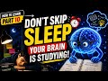 Why Studying Late Night is Killing Your Memory 😨 (Real Science), how to learn series part 10