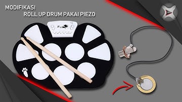 Cara Membuat Modul Drum Tanpa Pc/Smartphone Langsung Colok Speaker pakai piezo