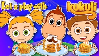 Kukuli – Let's Eat Together 🥞 | NEW SONG | Kid Songs & Children Cartoons