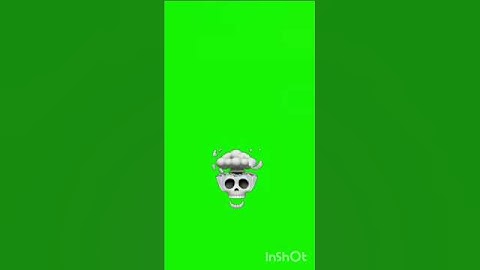 skull face green screen template | skull face