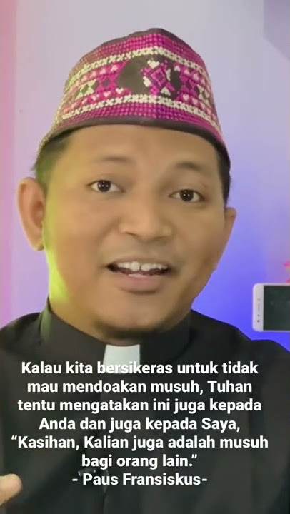 Story WA Rohani Kristen Katolik: MENGASIHI MUSUH #shorts