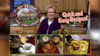 Easy Quickie Dinner Recipes (Cake, Soup, and Mac & Cheese)