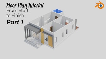 Architectural Modeling in Blender - Part 1 | Beginner to Pro Tutorial