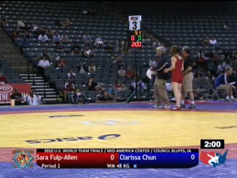 World Team Trials: Women's Freestyle 48kg - Claris...