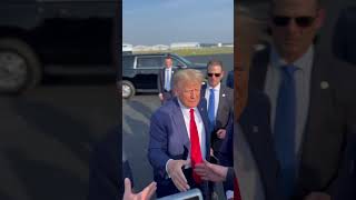 Donald Trump Georgia Airport