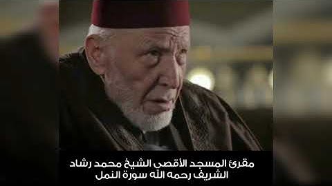 سورة النمل الشيخ محمد رشاد الشريف