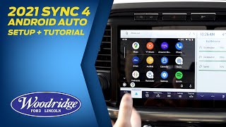 2021 Ford SYNC 4 Android Auto Wireless Setup   Tutorial - Android 11
