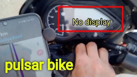 Pulsar Bike No Display No power Problem Solution