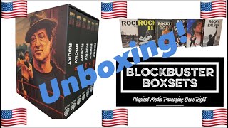 Unboxing Ep. Rocky Packaging From Blockbuster Boxsets