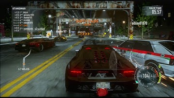 NFS the Run Multiplayer gameplay- Lil Lambo