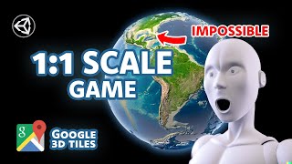 The ENTIRE WORLD in 3D inside of UNITY| Google Maps 3D Tiles to Unity TUTORIAL screenshot 5