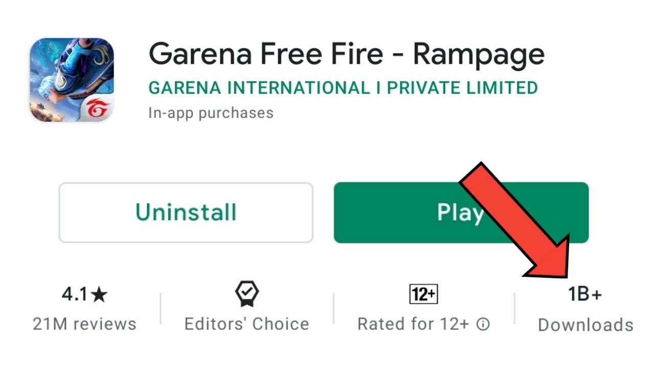 Free Fire alcança 1 bilhão de downloads na Google Play