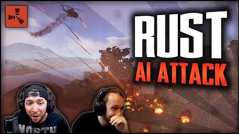 Rust - AI ATTACK! Destroys Streamers Base!