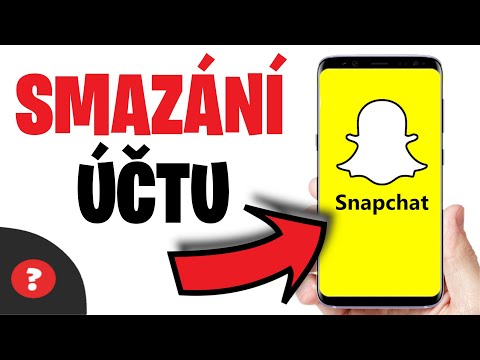 Jak SMAZAT ÚČET na SNAPCHAT | Návod | Snapchat / MOBIL