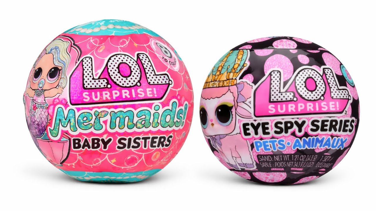 LOL Surprise 🧜‍♀️ Mermaids Baby Sisters та 🐾 Eye Spy Pets | Чудо Відкриття ✨