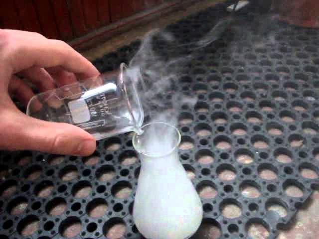 How to make Ammonium Chloride for Wood Burning at home (Reaction