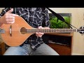 Beginner Irish Bouzouki Lesson - Tuning and First Chords