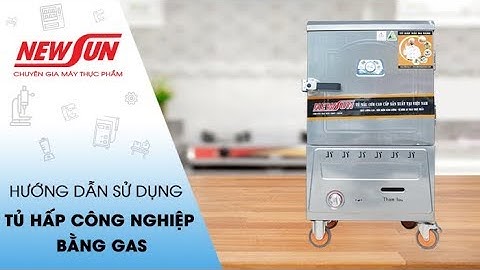 Hướng Dẫn Sử Dụng Tủ Hấp Công Nghiệp Bằng Gas - Thông Tin Hay - Điện Máy NEWSUN