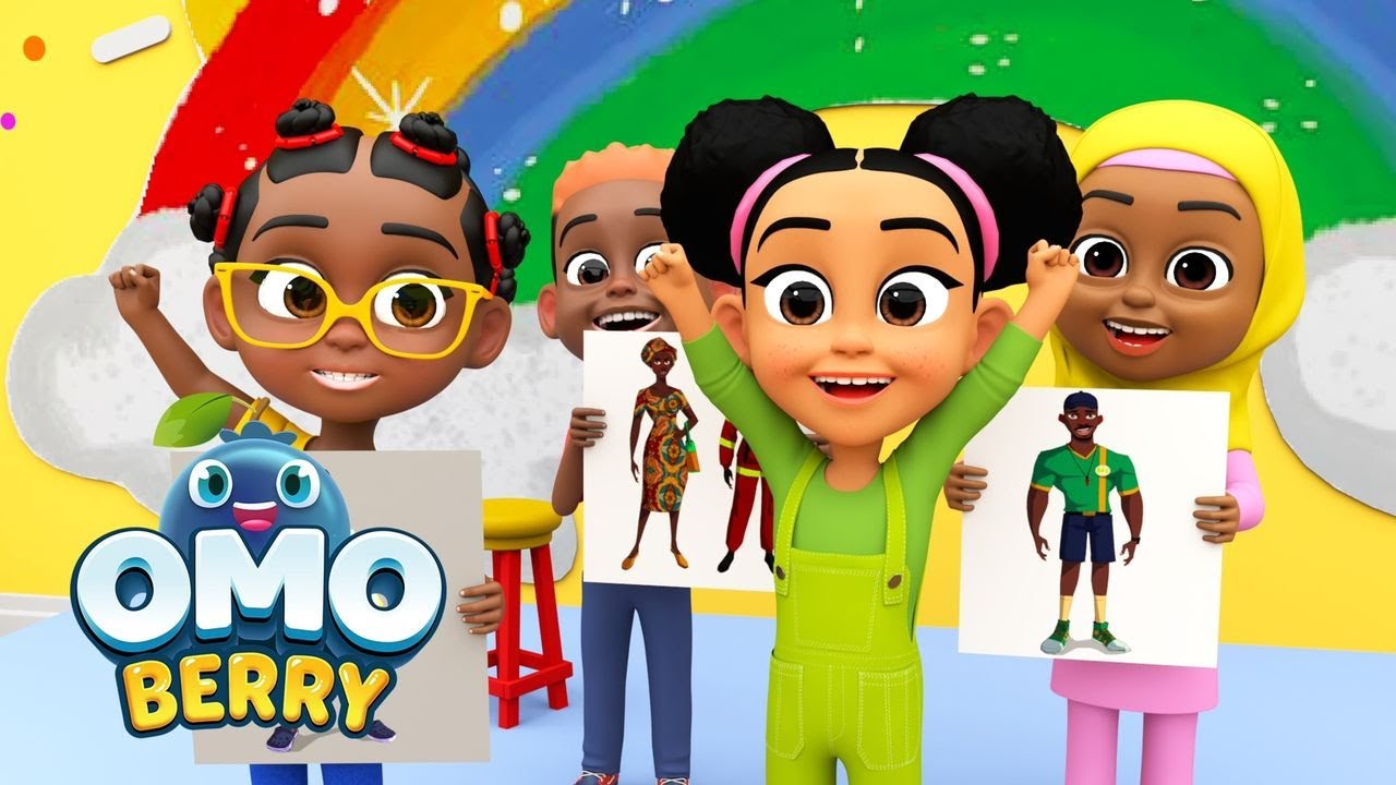 YouTubeでHeroes Day Celebration | Kids Songs About Everyday Heroes & Community Helpers | OmoBerryを視聴