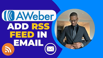 How to add rss feed to aweber emails | Blog | Shop | Youtube