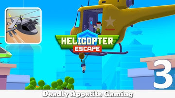 Helicopter Escape Part - Gameplay Walkthrough Part 3 - Casual Game To Play (iOS, Android)