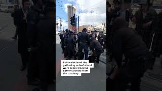 Haredi protesters block Jerusalem roads over IDF draft