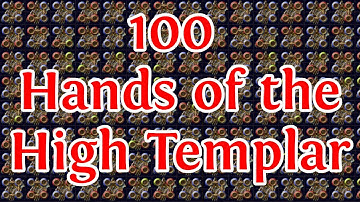 PATH OF EXILE 3.13 - 100 HANDS OF THE HIGH TEMPLAR - NOT STOPPING UNTIL WE HIT THE JACKPOT!!
