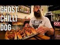 Undefeated Ghost Chilli Hot Dog Challenge!