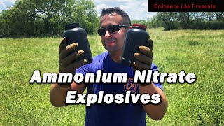 Testing Ammonium Nitrate Based Explosives