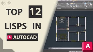 top 12 lisp in autocad||autocad tutorial