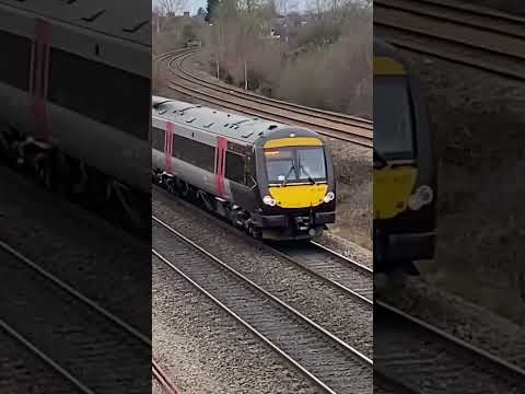 Train near Willington.