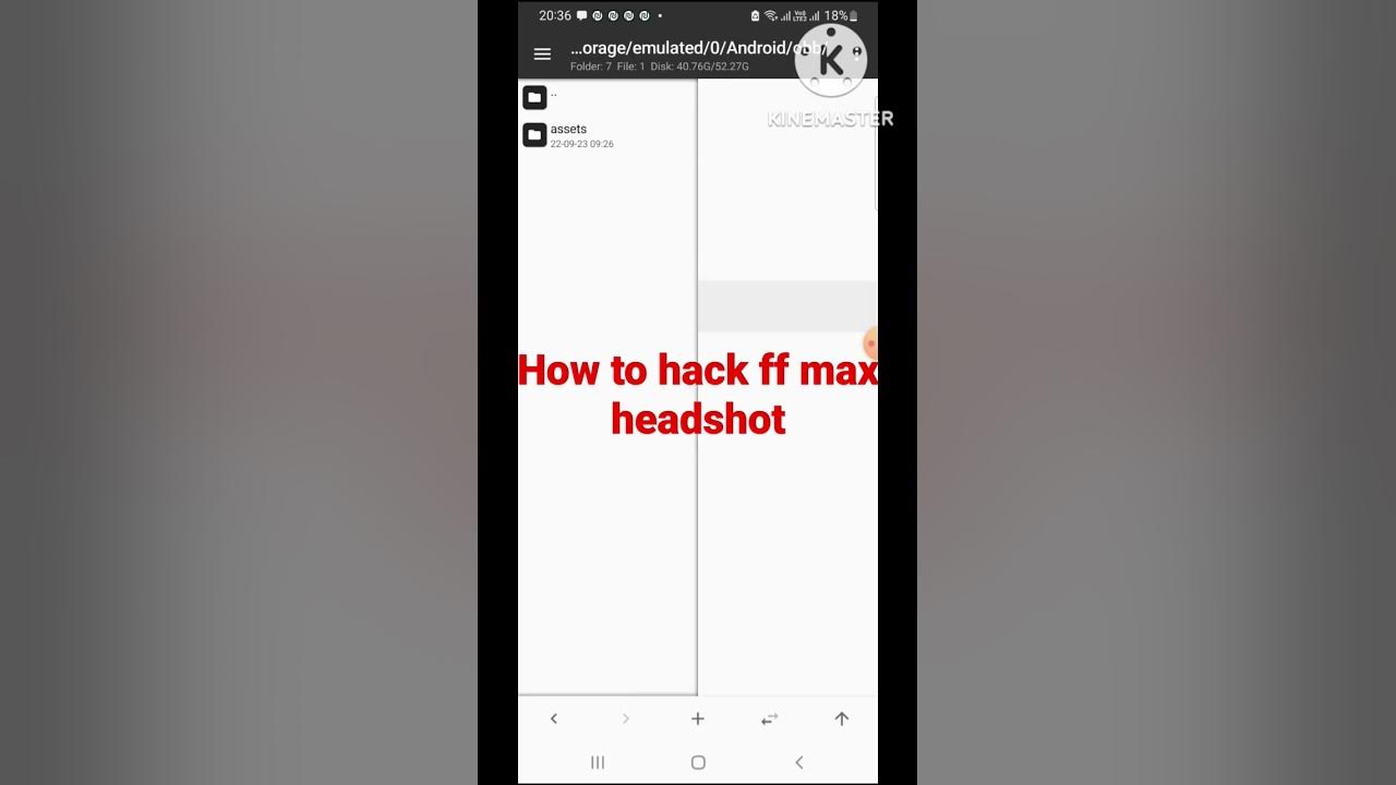 How to hack ff max head shot YouTube