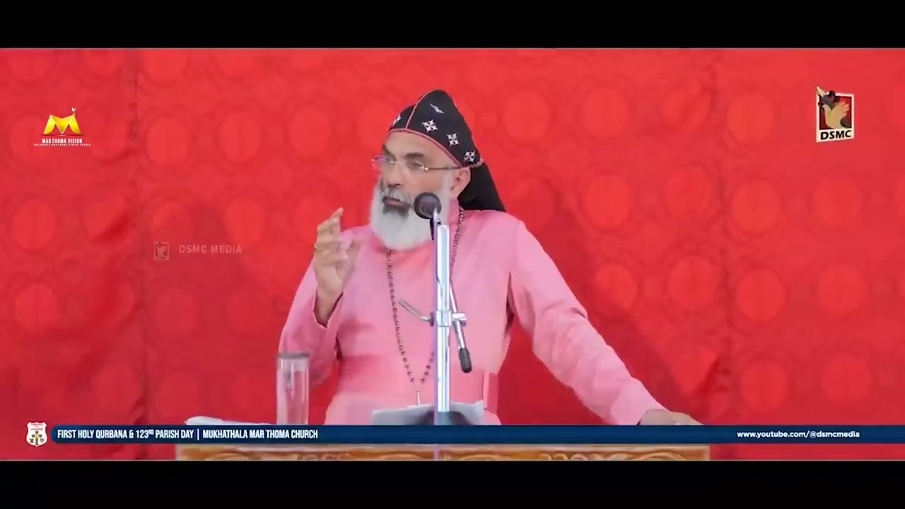 RT. REV. DR. THOMAS MAR THEETHOS EPISCOPA | MESSAGE | MAR THOMA VISION