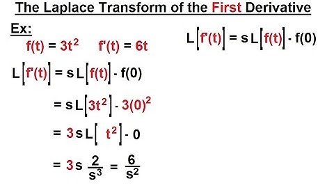 Electrical Engineering: Ch 16: Laplace Transform (21 of 58) Laplace Transf of the 1st Derivative: 1