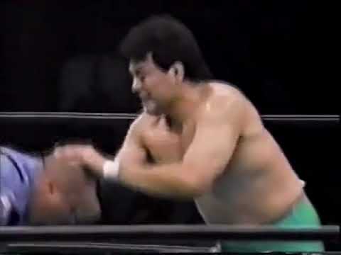 Steve Williams/Big Bubba/Richard Slinger vs M Misawa/Kenta Kobashi/Jun Akiyama (All Japan 10/3/93)