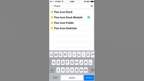 How to get 5 Icons in your dock on iOS 7