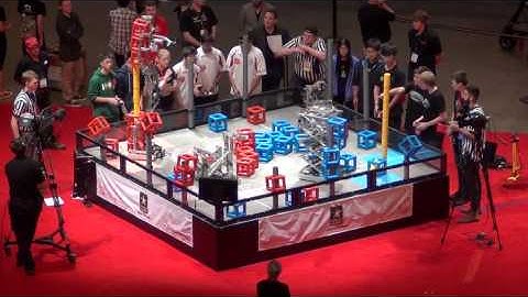 VEX Worlds VEX Skyrise RR 3 986A-8000A vs 2915A-9090C (R89 B56)