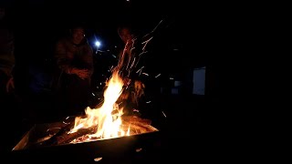 【作業用BGM 】きっと眠くなる焚き火動画