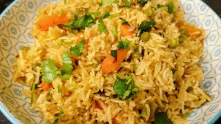 How To Make The Perfect Vegetable Rice | Simple Vegetable Rice Recipe | Quick One-Pot Vegetable Rice