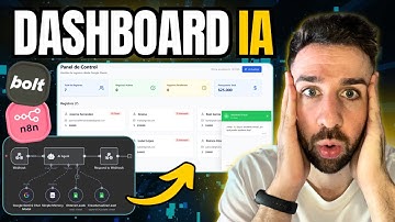 🔥 Crea Dashboard en Minutos para tus Agentes IA con Bolt + n8n (GRATIS y SIN PROGRAMAR)