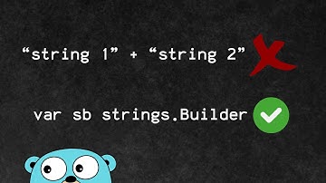 Gabungin String di Go Pake String Builder